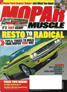 MOPAR MUSCLE 2009 DEC - SOX & MARTINs, DRAIN A PUMPKIN, 440 CHALLENGER